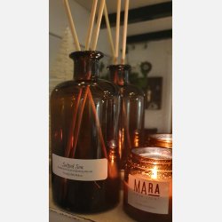 Duftolie i stor apotekerflaske