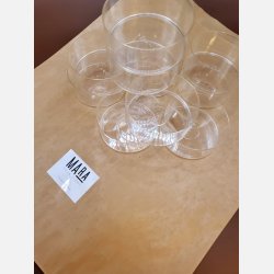 Genanvendelige plastikkopper til store fyrfadslys