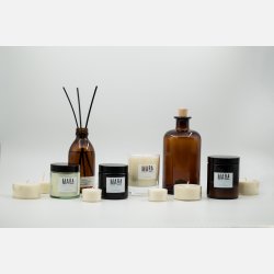 Soyalys i Brunt Apotekerglas, 27 Brndetimer