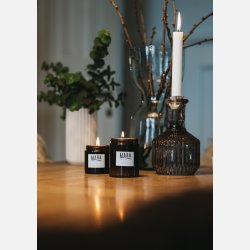 Soyalys i Brunt Apotekerglas, 27 Brndetimer