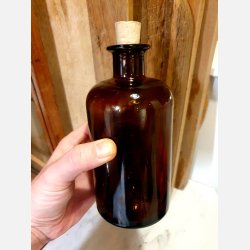 Stor apotekerflaske 500 ml
