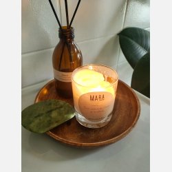 Duftlys - Cedertr, orange og kanelbark