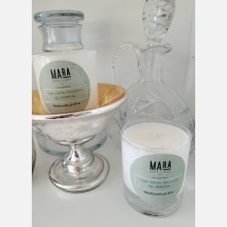 Duftlys - Vanilie, Bergamot og cedertr