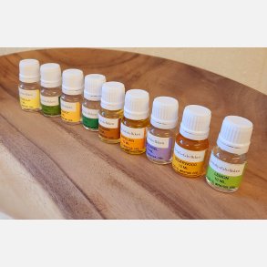 9 Forskellige teriske olier