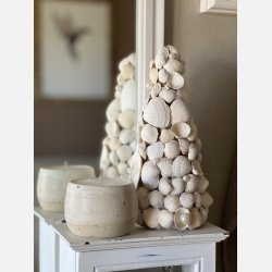 Keramik, soya og duft - Cremefarvet