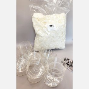 Lav selv store fyrfadslys