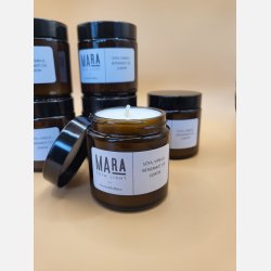 Duftlys - Vanilie, Bergamot og Lemon