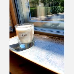 Bloomingville Natasha serveringsfad og soyalys