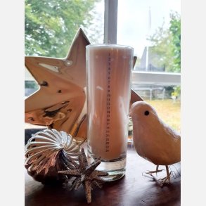 Kalenderlys, 100 % soya, sorte tal